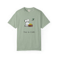 this little alien. free to trade. Unisex Garment-Dyed T-shirt